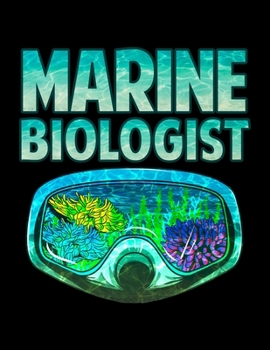 Paperback Marine Biologist: Awesome Marine Biologist Underwater Biology Blank Sketchbook to Draw and Paint (110 Empty Pages, 8.5" x 11") Book