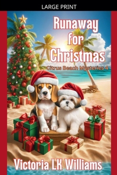 Paperback Runaway for Christmas [Large Print] Book