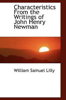 Paperback Characteristics from the Writings of John Henry Newman Book