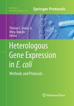 Paperback Heterologous Gene Expression in E.Coli: Methods and Protocols Book