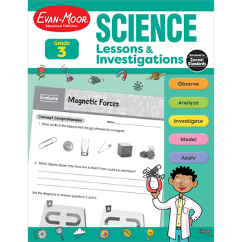 Paperback Science Lessons and Investigations, Grade 3 Book