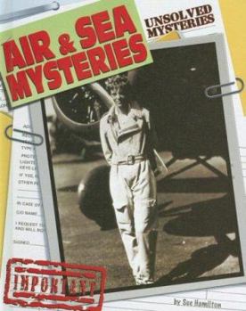 Library Binding Air & Sea Mysteries Book