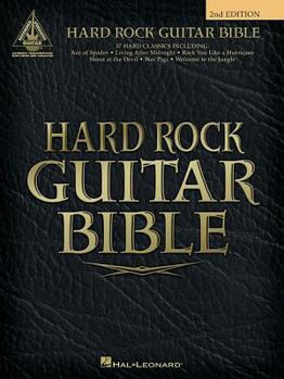 Paperback Hard Rock Guitar Bible Book