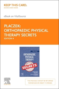 Printed Access Code Orthopaedic Physical Therapy Secrets - Elsevier eBook on Vitalsource (Retail Access Card): Orthopaedic Physical Therapy Secrets - Elsevier eBook on Vi Book