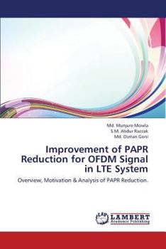 Paperback Improvement of Papr Reduction for Ofdm Signal in Lte System Book