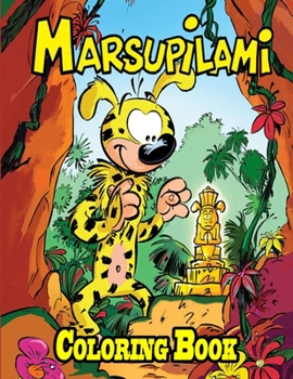 Paperback Marsupilami Coloring Book