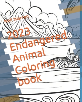 Paperback 2023 Endangered Animal Coloring book