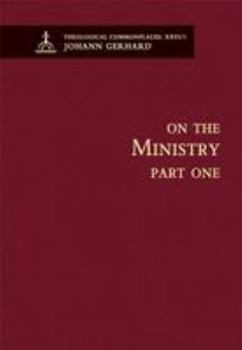 Hardcover On the Ministry I - Theological Commonplaces Book