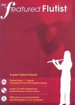 Paperback The Featured Flutist [With Audio CD] Book