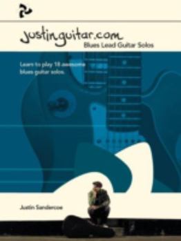 Paperback Justinguitar.com Blues Lead Guitar Solos Book