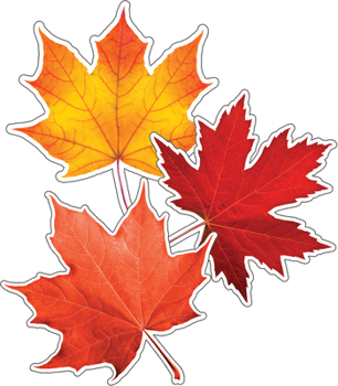 Misc. Supplies Woodland Whimsy Fall Leaves Cutouts Book