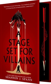 Hardcover A Stage Set for Villains: A High Stakes Slow-Burn Romantic Fantasy Book