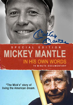 DVD Mickey Mantle: In His Own Words Book