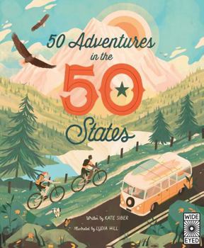Paperback 50 Adventures in the 50 States Book
