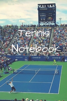 Tennis Notebook: (100 Pages, College Lined Paper, 6x9)