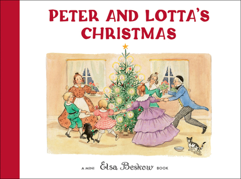 Hardcover Peter and Lotta's Christmas: Mini Edition Book