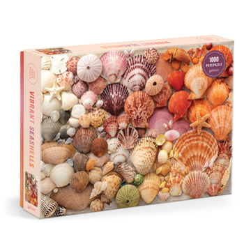 Misc. Vibrant Seashells 1000 Piece Puzzle Book