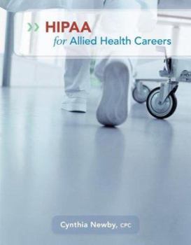 Paperback Hipaa for Allied Health Careers Book