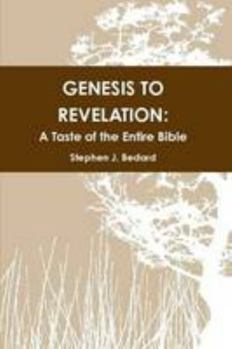 Paperback Genesis to Revelation: A Taste of the Entire Bible Book