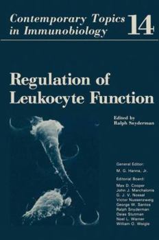 Paperback Regulation of Leukocyte Function Book