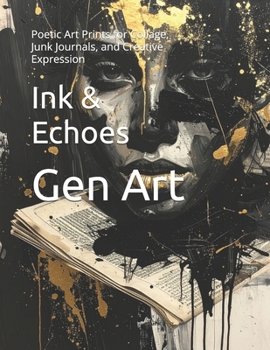 Paperback Ink & Echoes: Poetic Art Prints for Collage, Junk Journals, and Creative Expression Book