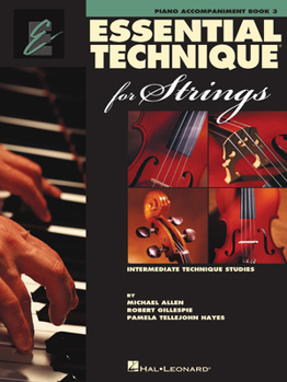 Spiral-bound Essential Technique for Strings: Piano Accompaniment Book