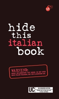 Paperback Hide This Italian Book