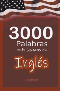 Paperback 3000 Palabras más Usadas en Inglés [Spanish] Book