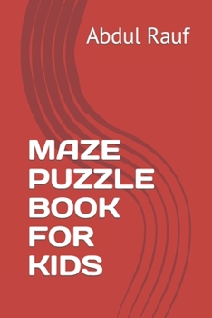 Paperback Maze Puzzle Book for Kids Book