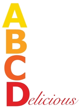 Hardcover ABC Delicious Book