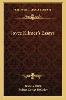 Paperback Joyce Kilmer's Essays Book