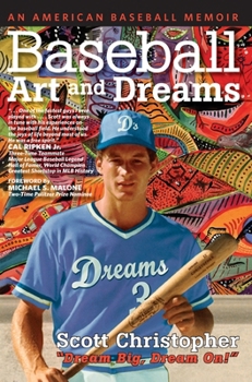 Hardcover Baseball, Art, and Dreams: An American Baseball Memoir Book