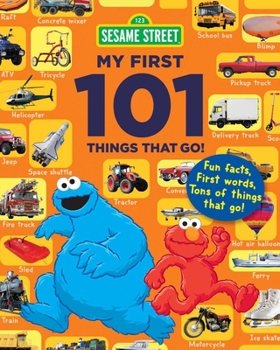 Paperback Sesame Street My First 101 Things That Go Book