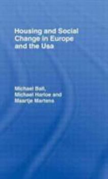 Hardcover Housing & Soc Change Eur/Usa Book