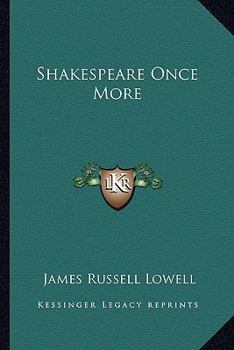 Paperback Shakespeare Once More Book