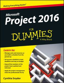 Paperback Microsoft Project 2016 for Dummies Book