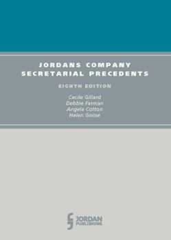 Hardcover Jordans Company Secretarial Precedents: Eighth Edition Book