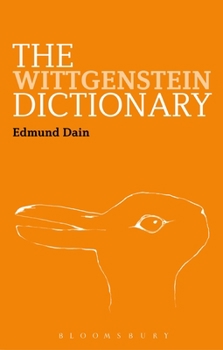 Hardcover The Wittgenstein Dictionary Book