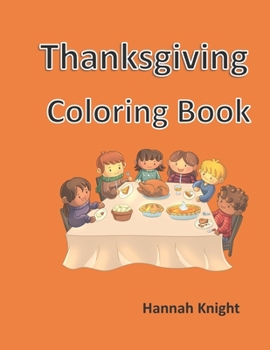 Paperback Thanksgiving Coloring Book