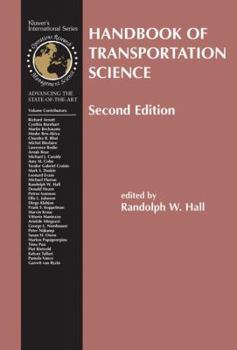 Hardcover Handbook of Transportation Science Book