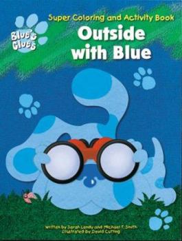 Paperback Blue's Clues Outside with Blue Book