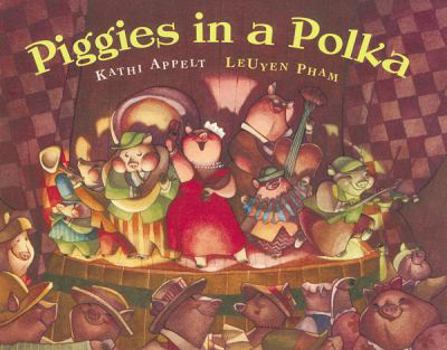 Hardcover Piggies in a Polka Book