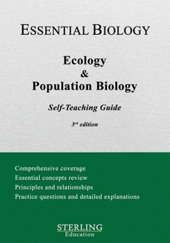 Paperback Ecology & Population Biology: Essential Biology Self-Teaching Guide Book