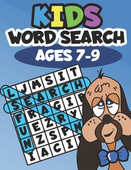 Paperback Kids Word Search Ages 7-9: Learning made fun [Large Print] Book