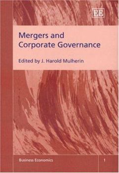 Hardcover Mergers and Corporate Governance Book