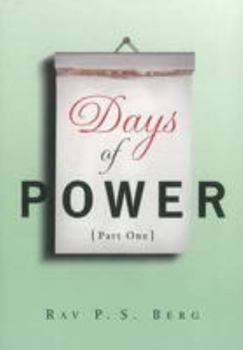 Paperback Days of Power Part One Book