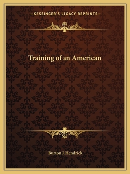 Paperback Training of an American Book