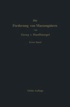 Paperback Die Förderung Von Massengütern [German] Book