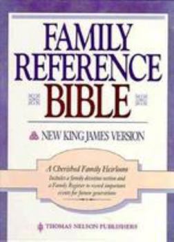 Hardcover New King James Version Family Reference Bonded Leather Burgundy Book