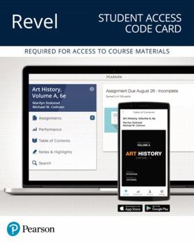 Printed Access Code Revel for Art History, Volume a -- Access Card Book